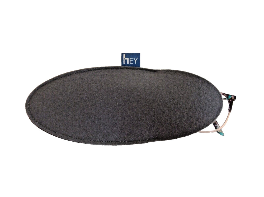 *NEW* Hey-Sign Felt Eyeglass Case Small Technology Case