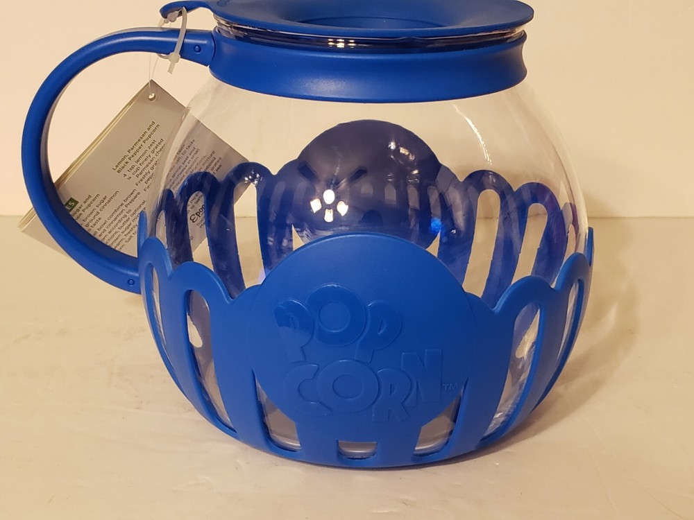 Ecolution Microwave Micro-Pop Popcorn Popper Glass 3 Qt (NEW NO BOX)