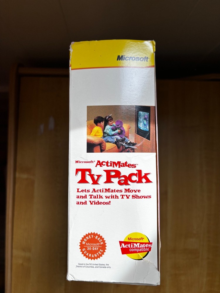 Vintage Microsoft ActiMates TV Pack for Interactive Barney Arthur PBS Shows