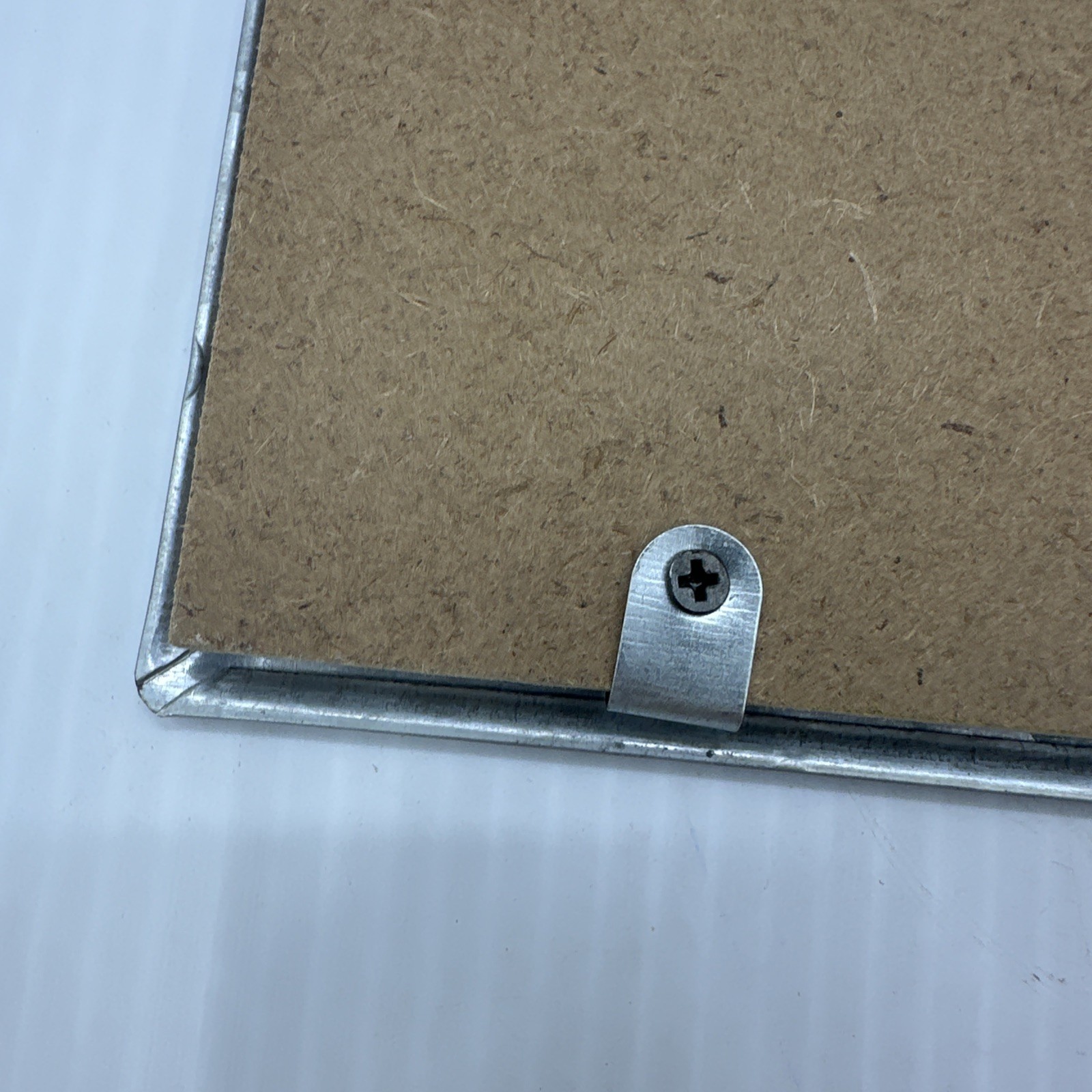 12”x8” Chalk Board with Galvanized Metal Frame With Rope Rectangle {1}