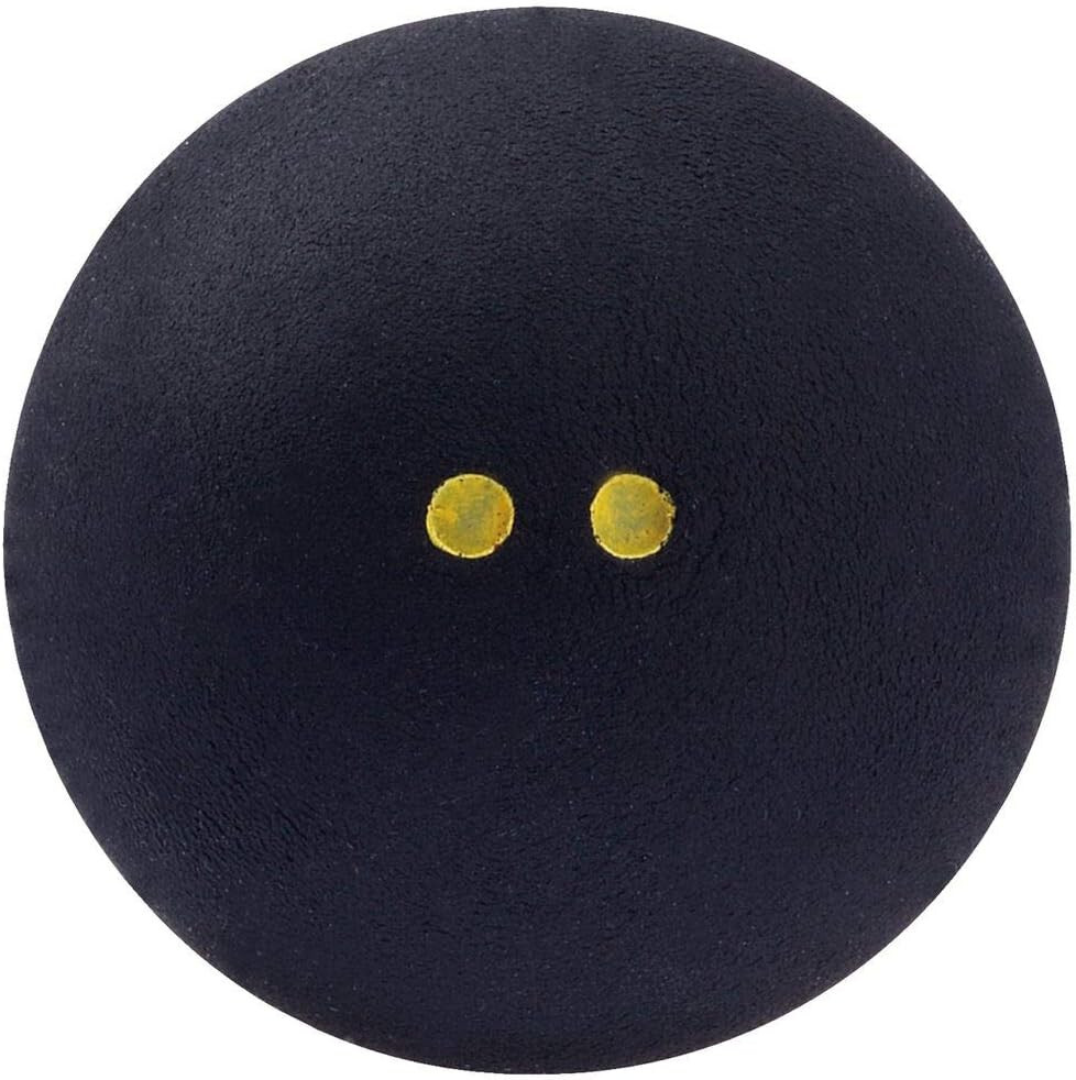 Dunlop Pro Double Yellow Dot Squash Balls (Dozen Pack)