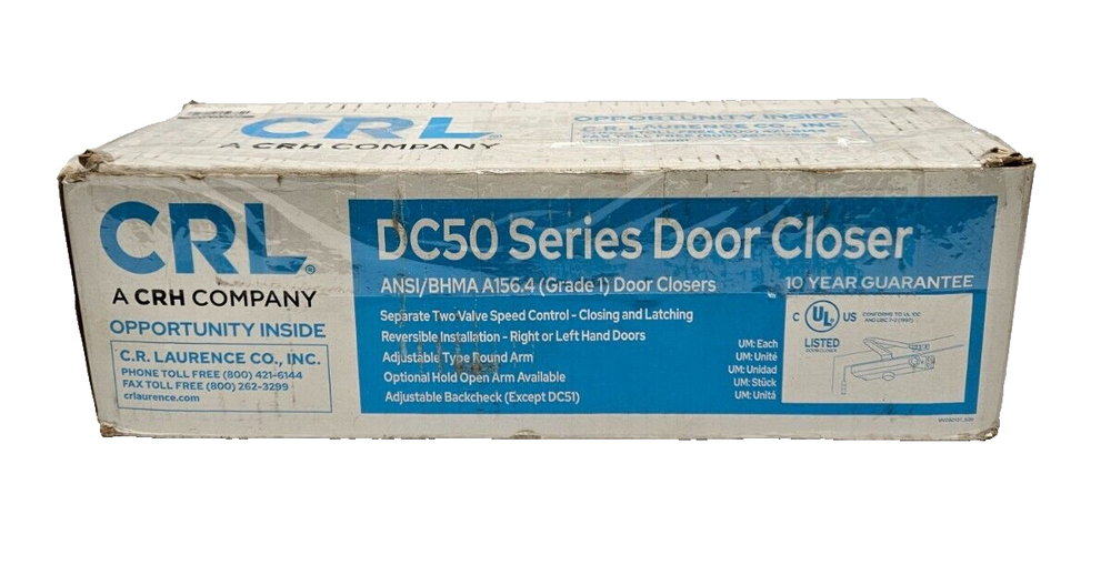 CRL DC50 DERIES DOOR CLOSER