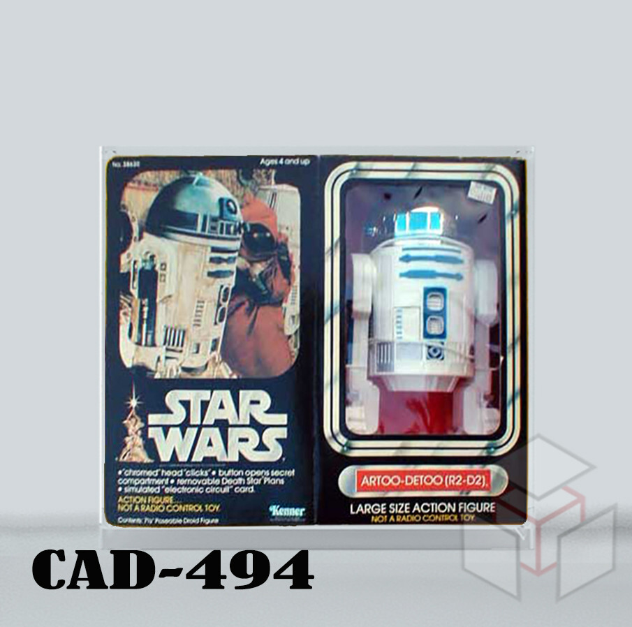 Pre-ORDER Acrylic Display Case for Star Wars KENNER 12'' Large size R2-D2