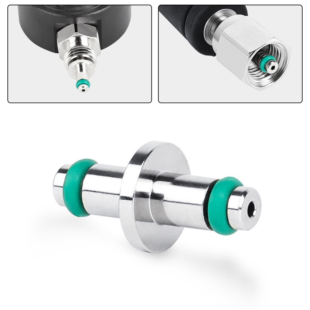 High Temperature Resistant Diving Pressure Gauge Vent Valve Core Silver