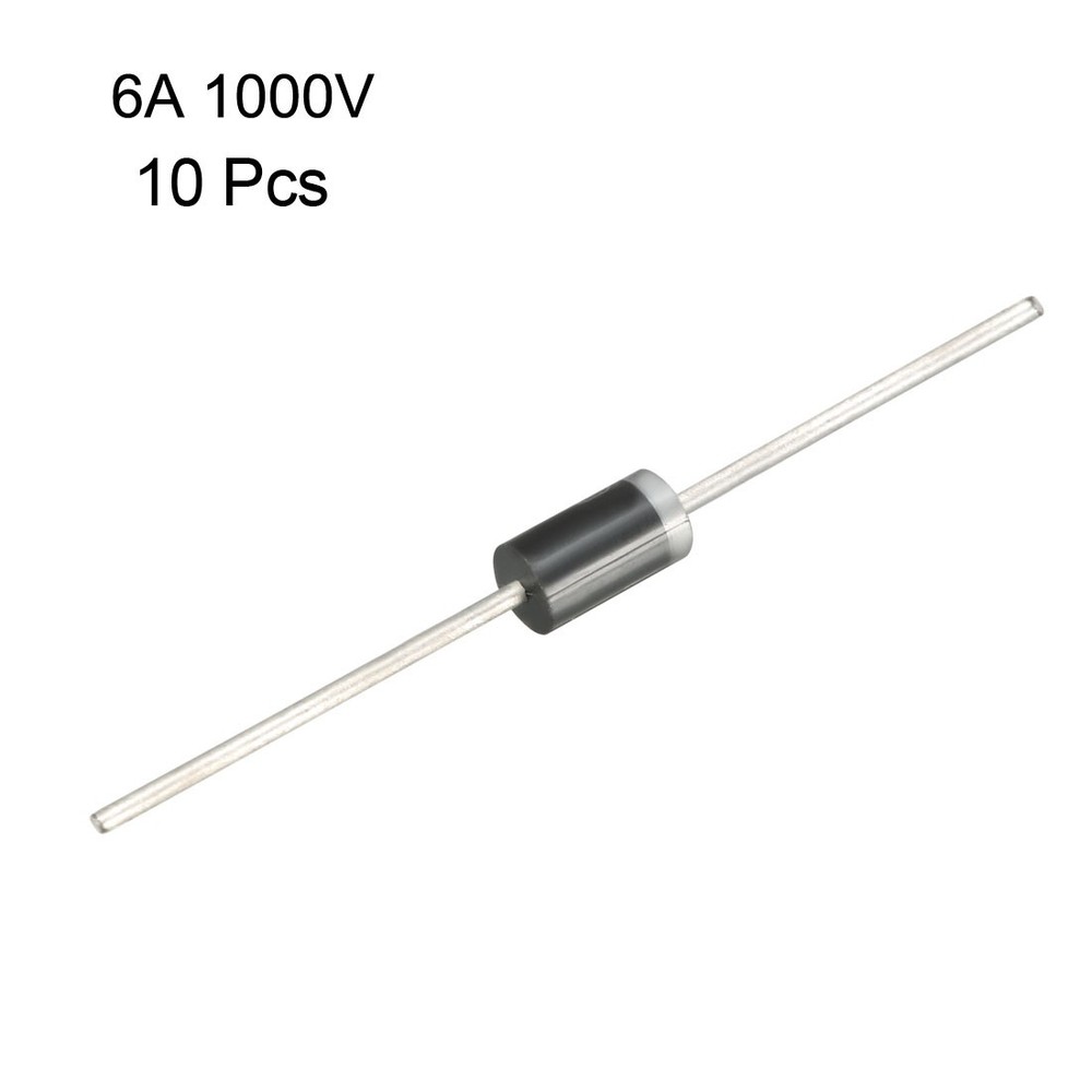 6A10 Rectifier Diode 6A 1000V Electronic Silicon Diodes 10pcs