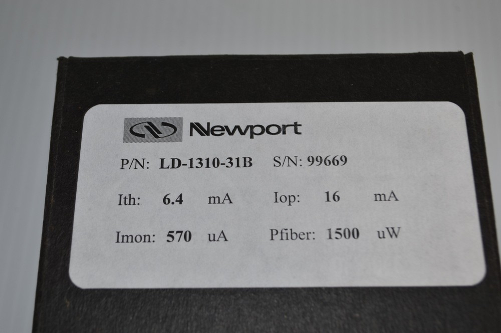 *JM* NEWPORT LD-1310-31B LASER DIODE (SML16)