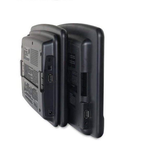 RCA 10 Inch Dual 2 Screens Mobile DVD System Remote Control Headrest Car Adapter