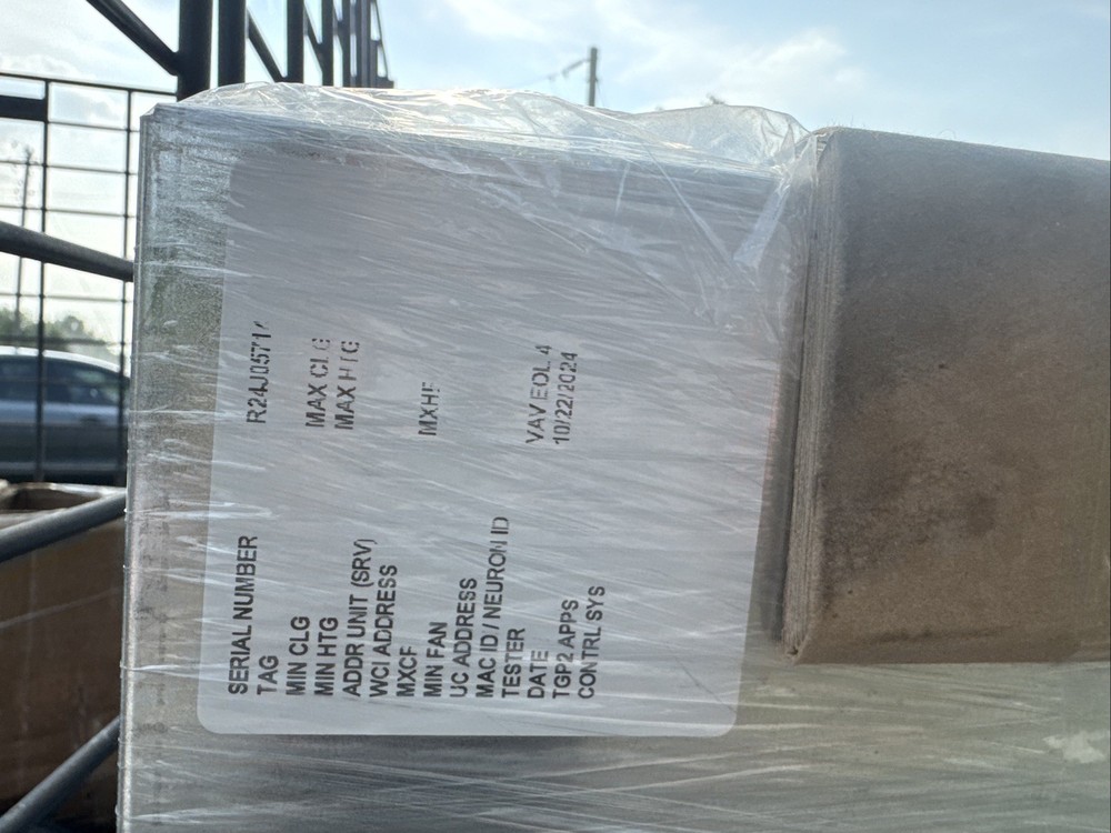 Trane Varitrane VCEF 10” Variable Volume Unit With Heat