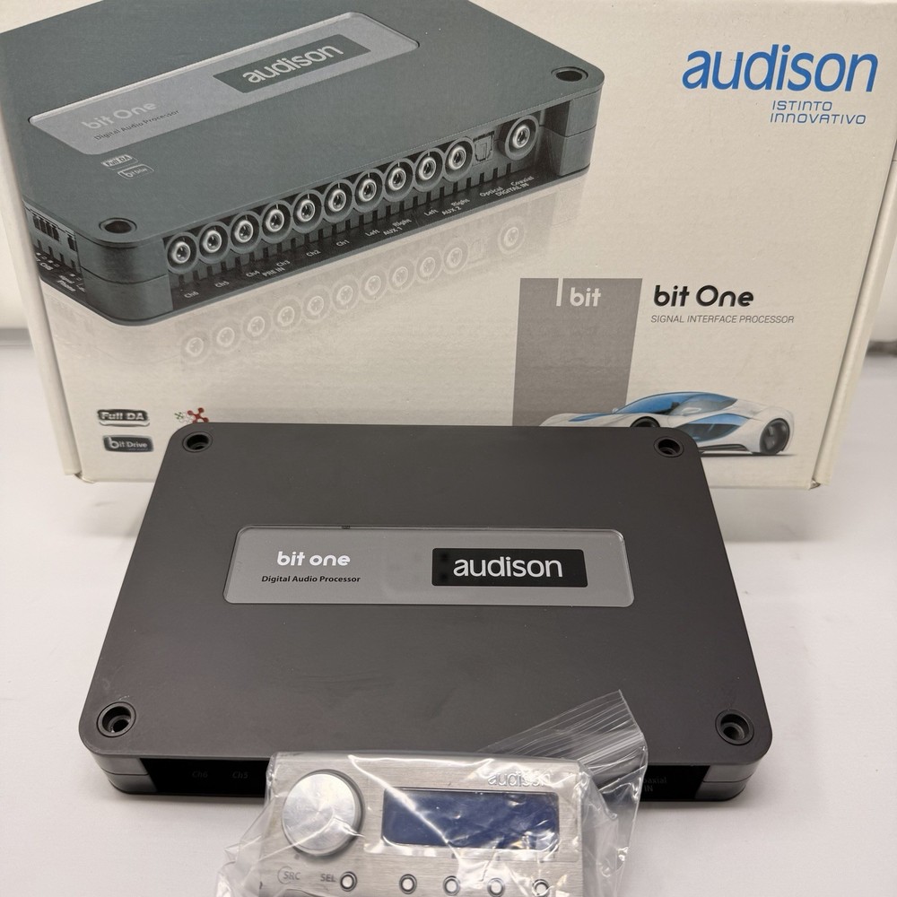 Audison Bit One Signal Processor (DSP) - Complete & Tested