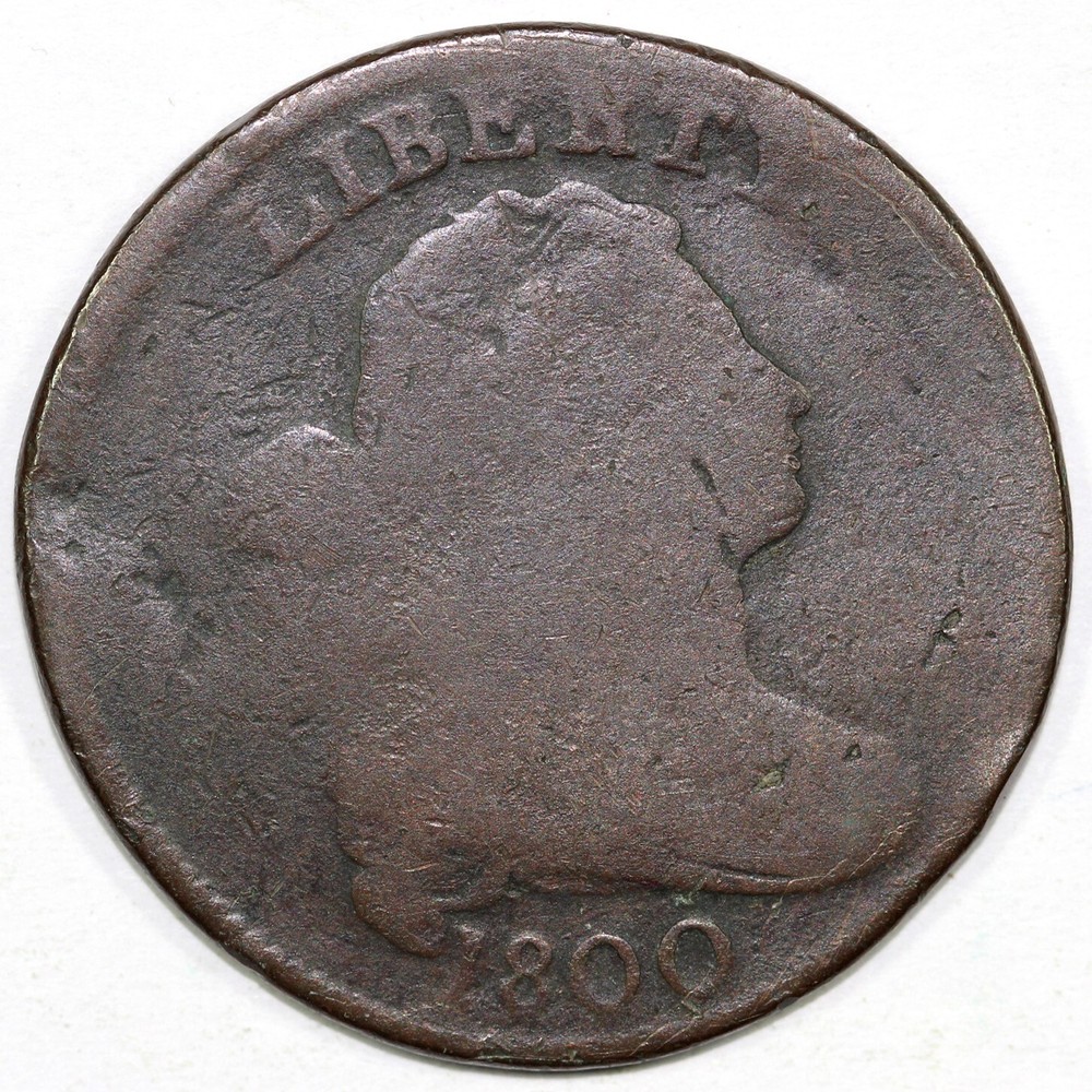 1800 1c S-200 Draped Bust Large Cent