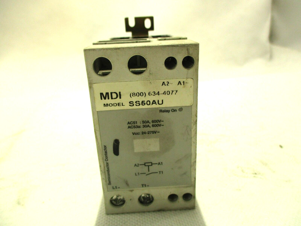 MDI SS50AU SOLID STATE RELAY CONTACTOR 50A/AMP