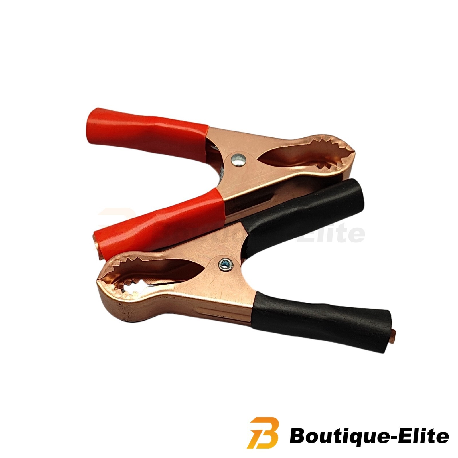 Red & Black Car Battery Test Lead Clip Crocodile Alligator Clamps 80mm 50A 20pcs