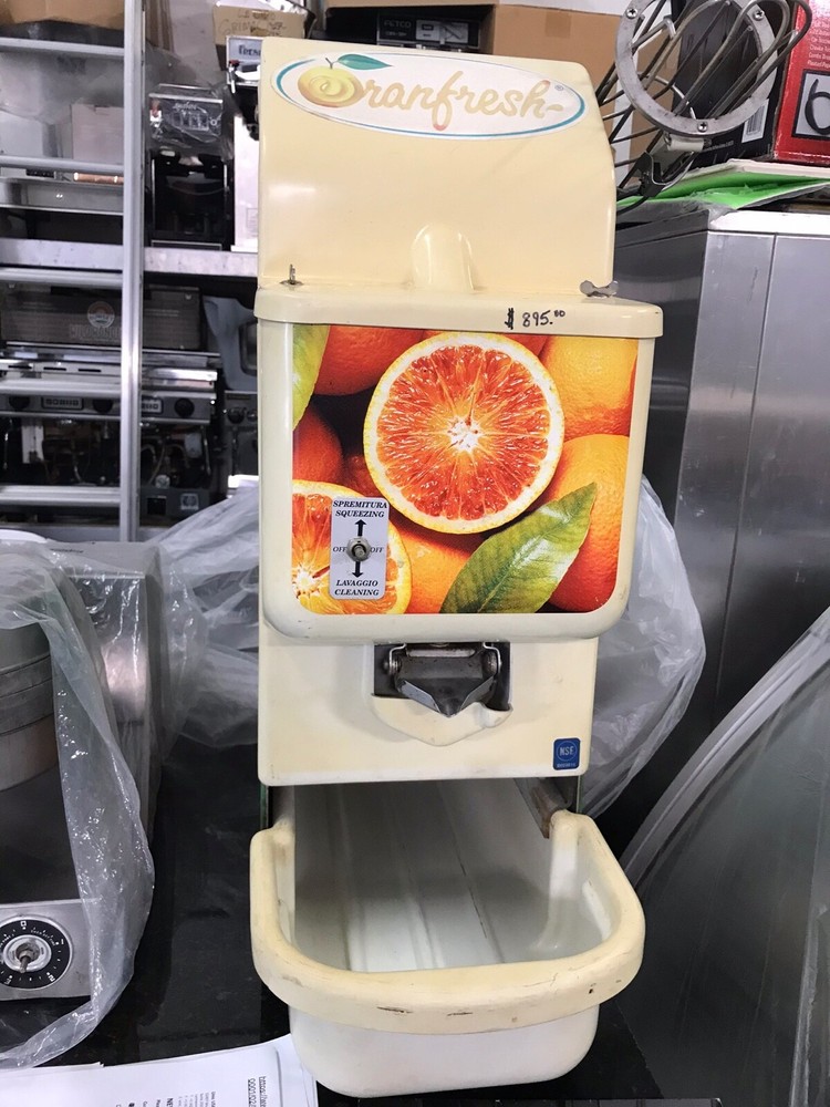Oranfresh automatic orange juice machine 120 volt used