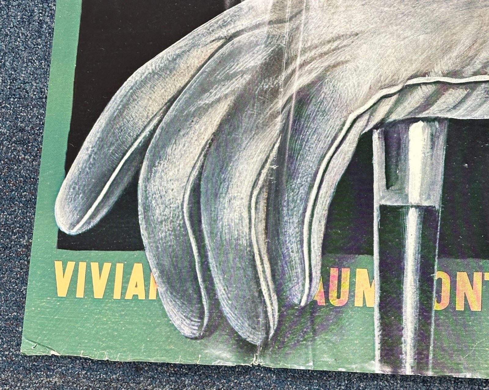 Vintage "The Three Penny Opera" Vivian Beaumont Theater Poster by Paul Davis