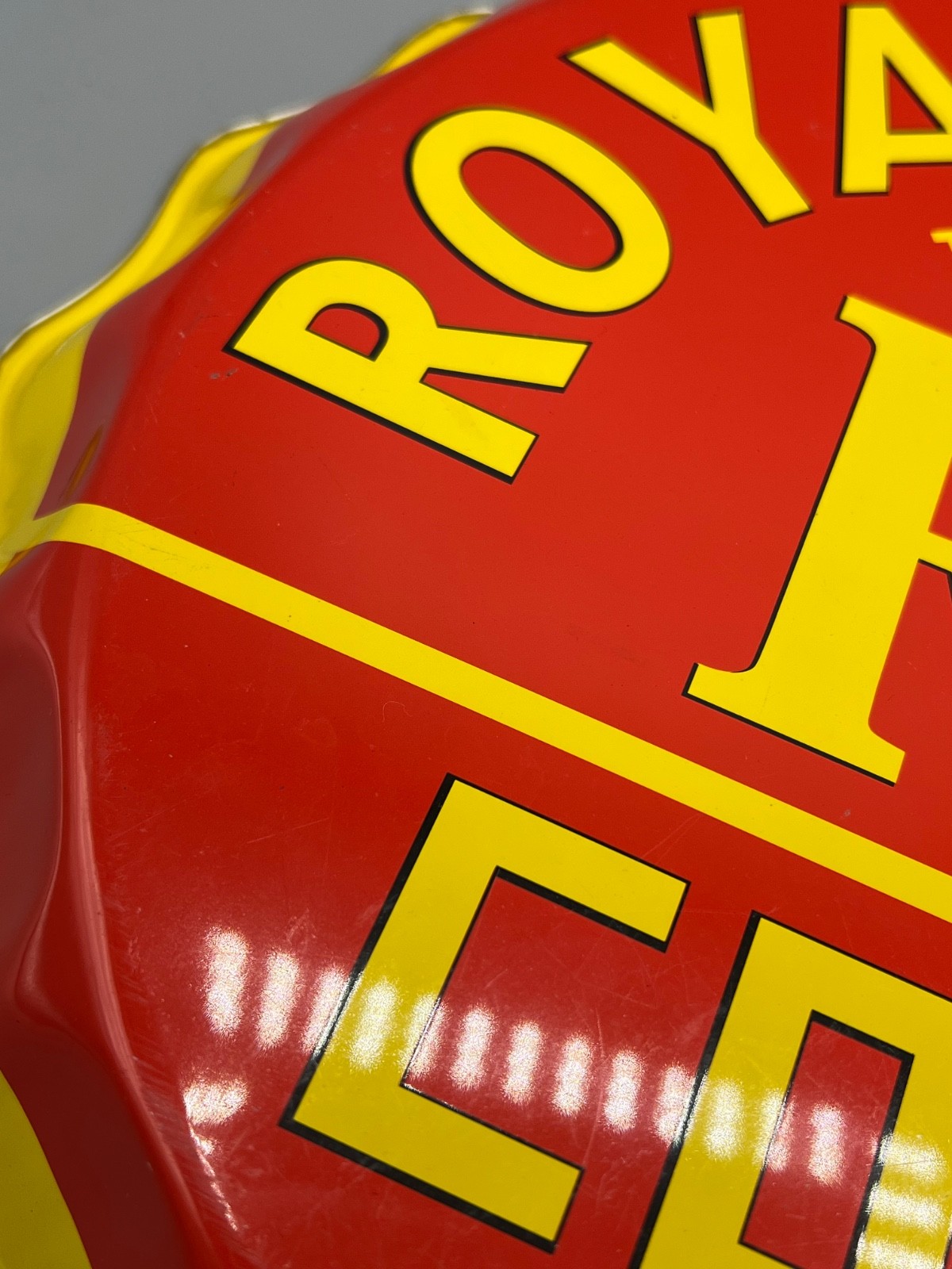 Vintage RC Cola MoonPie Metal Advertising Tray 12” Retro Soda Sign