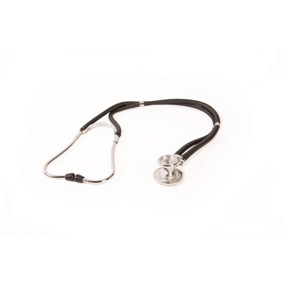 MEDSOURCE MS-STBK Sprague Rapport Stethoscope,Black 30LT66