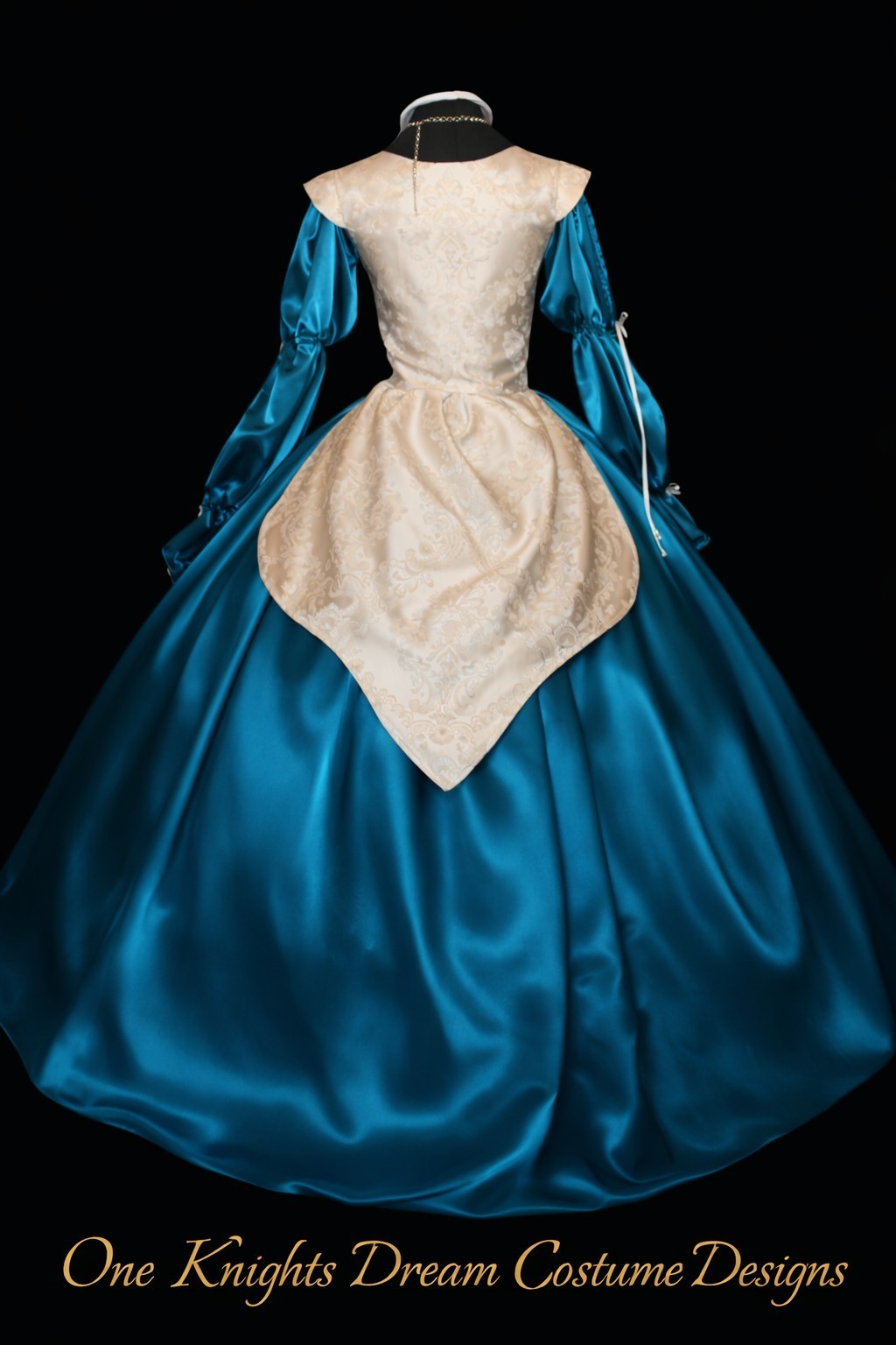 Renaissance, Buccaneer, Pirate, Wench," 4pc. Bodice Chemise Skirt Costume"