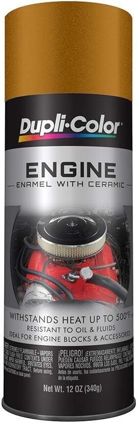 Gold Coating Ceramic Engine Enamel Brake Caliper Paint High Temp Coat Spray 500F