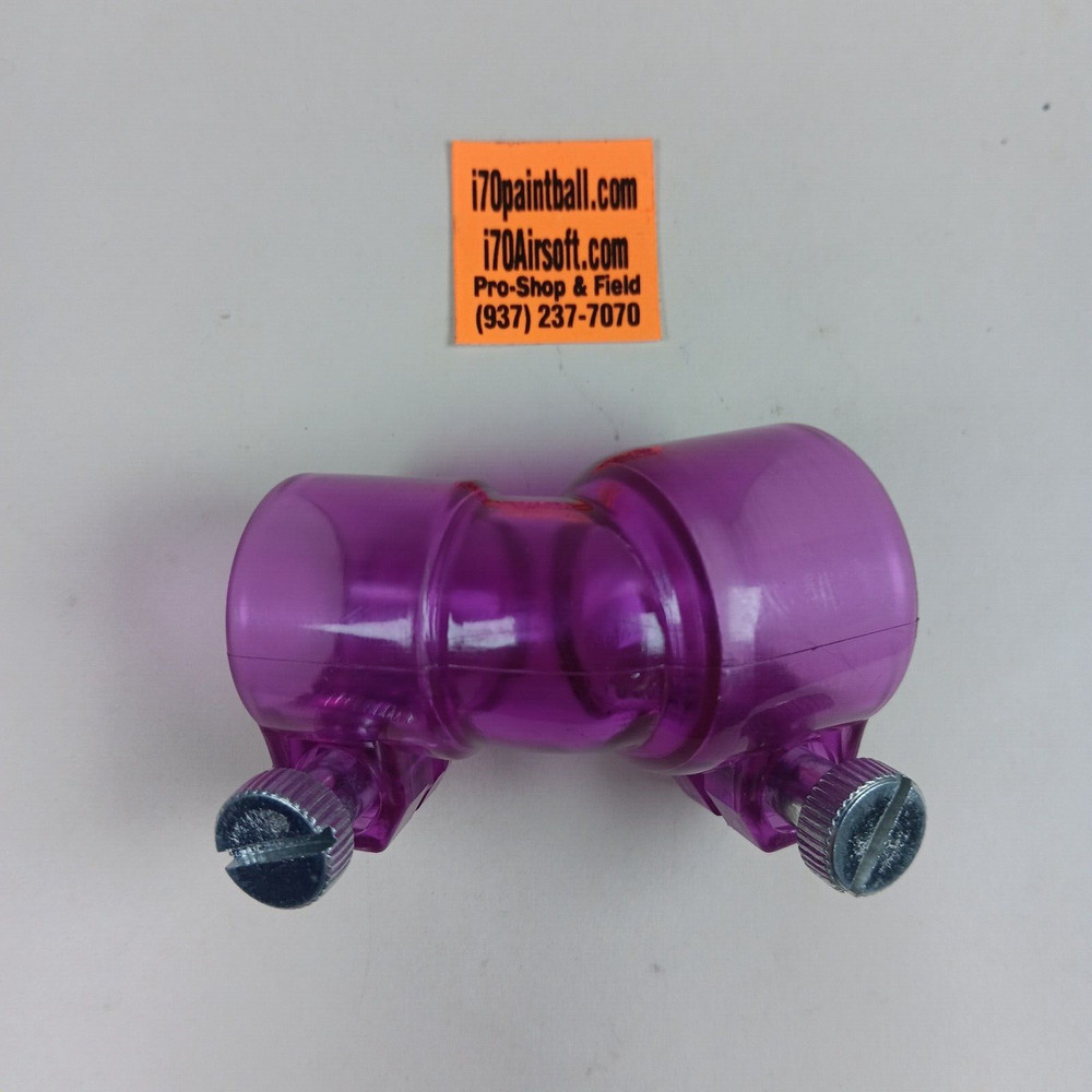 Purple Viewloader Adjustable Hopper Feed Neck / Hopper Adapter / Elbow (x3)