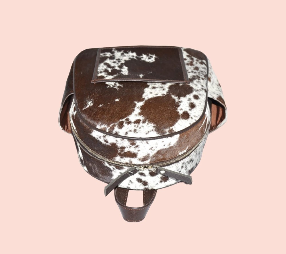 Cowhide Leather Backpack