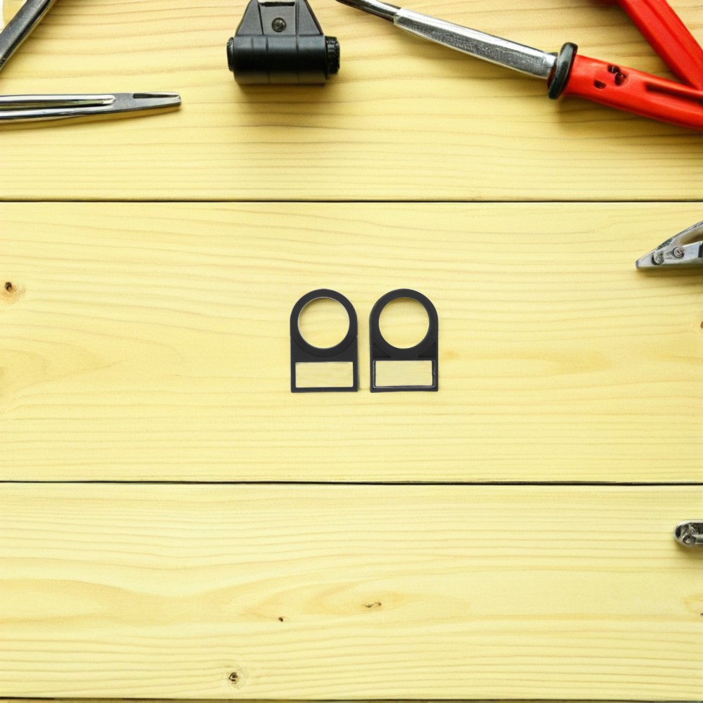 100 Pcs Electrical Logo Accessories Label Board Sign Back Button