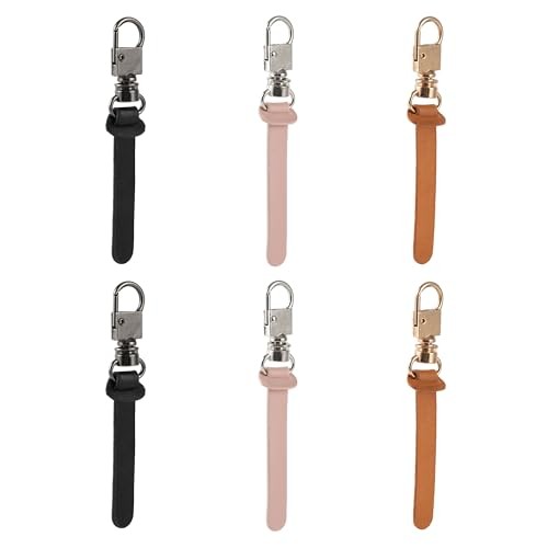 Zipper Pull Replacement Leather Leather Handle Zipper Pulls (Mixed Colors)