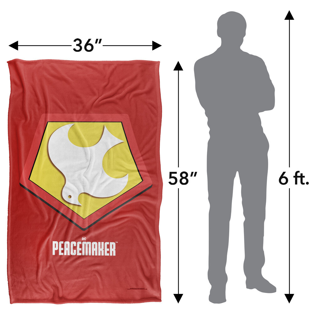 Peacemaker Peacemmaker Symbol Silky Touch Super Soft Throw Blanket