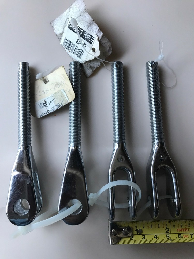 New Merriman Stainless Steel fork rigging Threaded