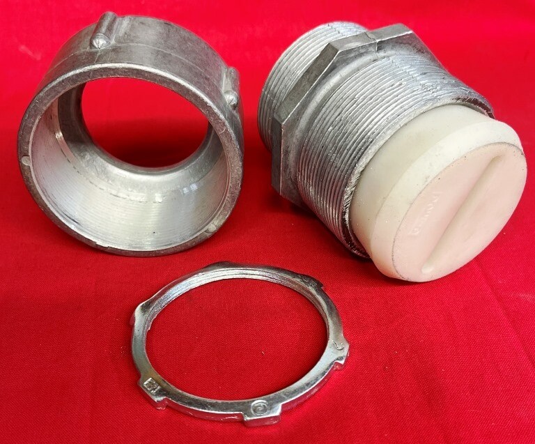 DUCT-O-WIRE CABLE CONNECTOR & BUSHING 2"