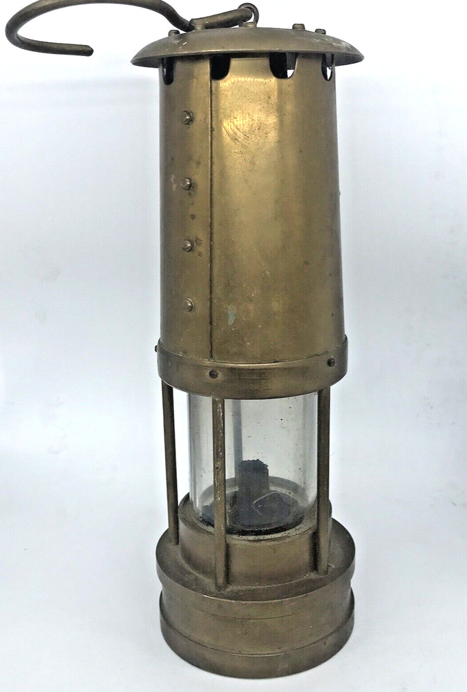 Miners Davy Yacht Lamp Solid Brass E Thomas & Williams Ltd Cambrian