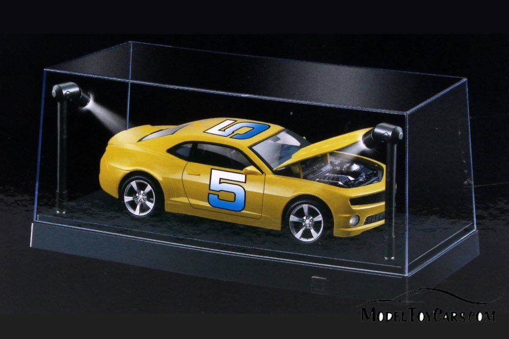 ACRYLIC LED DISPLAY CASE WITH REMOVABLE RISER 9902W 1/24 DIECAST ACCESSORY