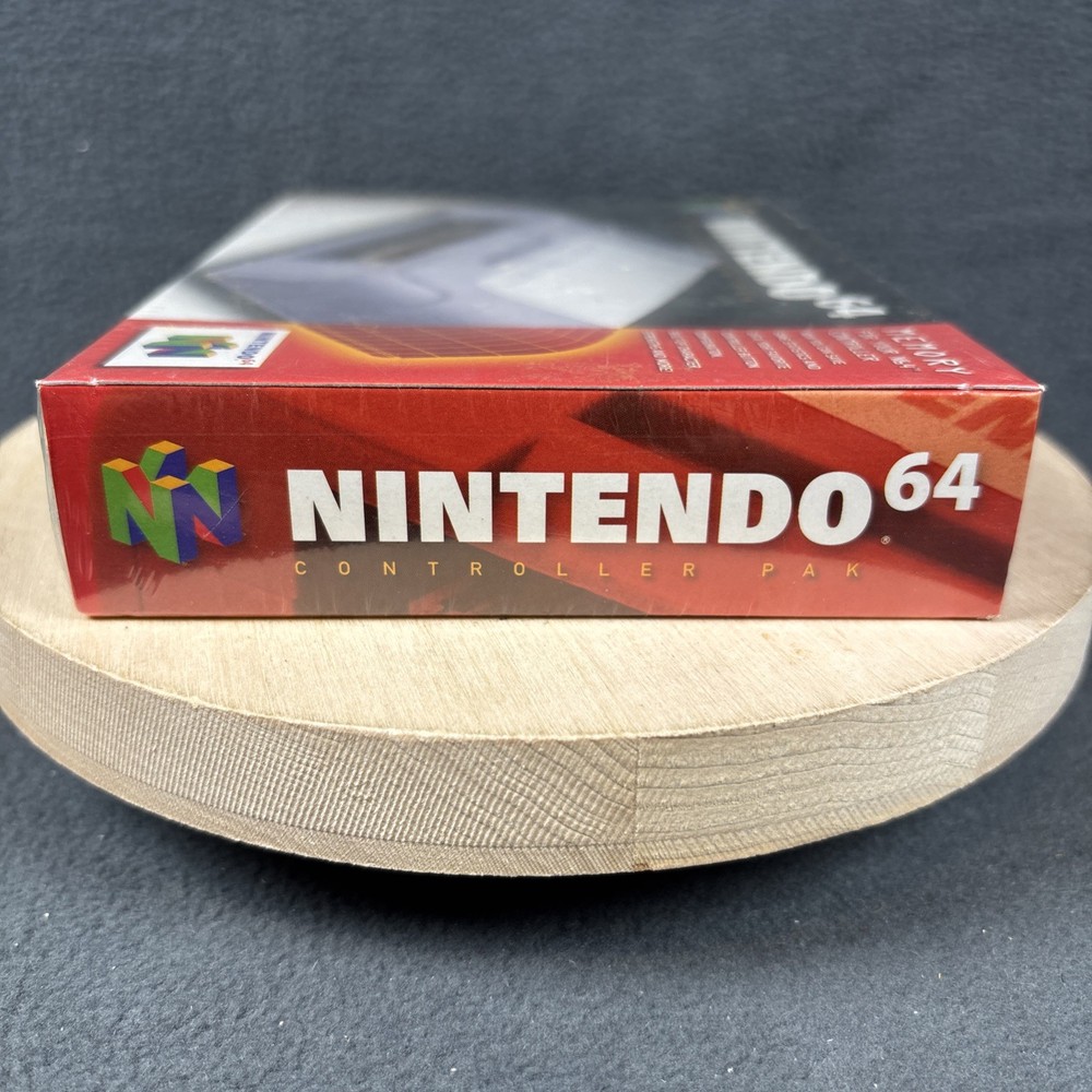 Nintendo 64 - N64 Controller Pak / Memory Card - New/Sealed w/ Box Protector