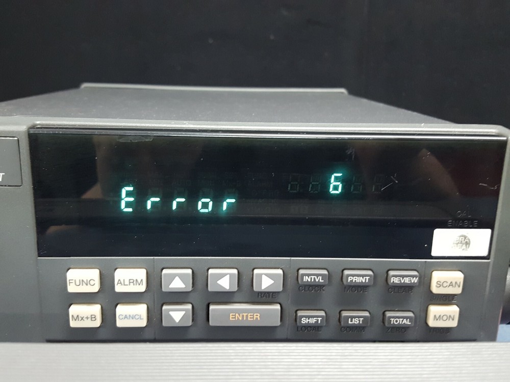 Fluke 2620A: Hydra Data Acquisition Unit (Failure: Low Batt Error 6) (6502) Q