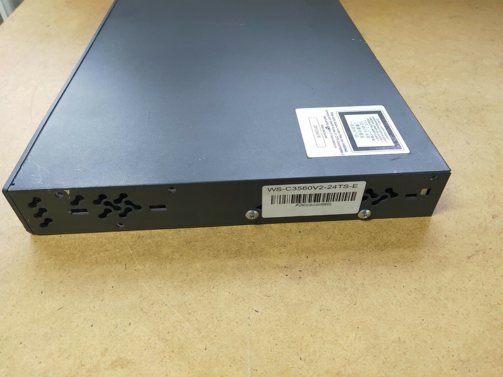 Cisco WS-C3560V2-24TS-E Catalyst 3560V2 24 10/100 + 2 SFP + IPS (Enhanced) Image