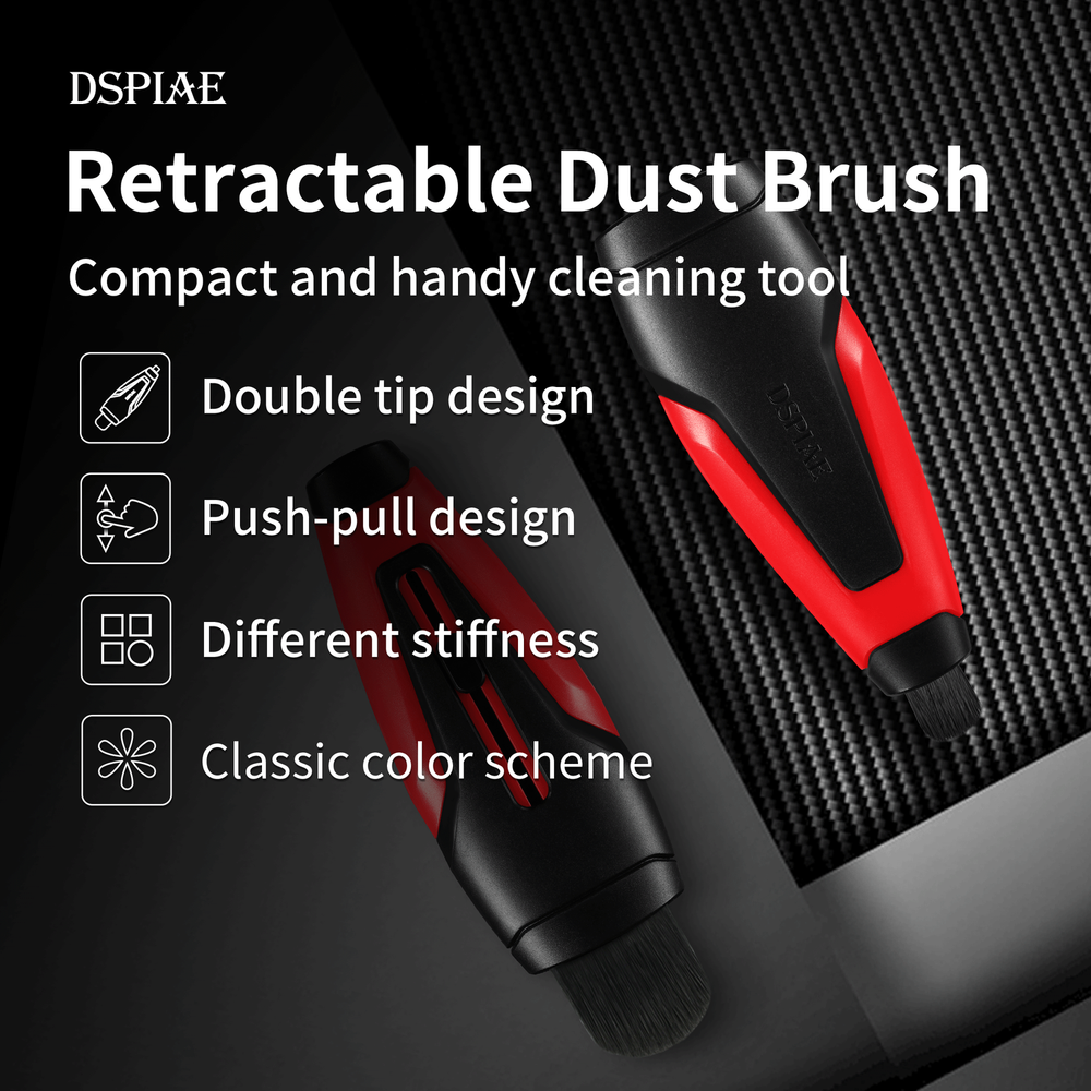 DSPIAE Retractable Dust Brush PT-RDB - US