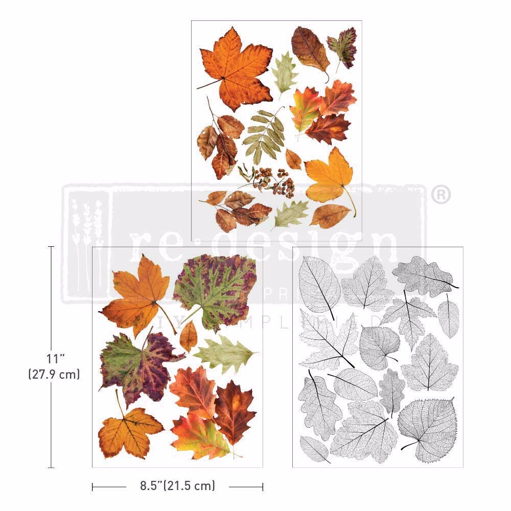 ReDesign by Prima Transfer Crunch Leaves Forever