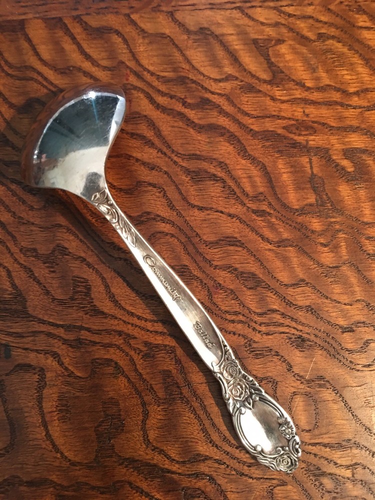 BALLAD ~ ONEIDA ~ Cream Ladle ~ Silver Plate