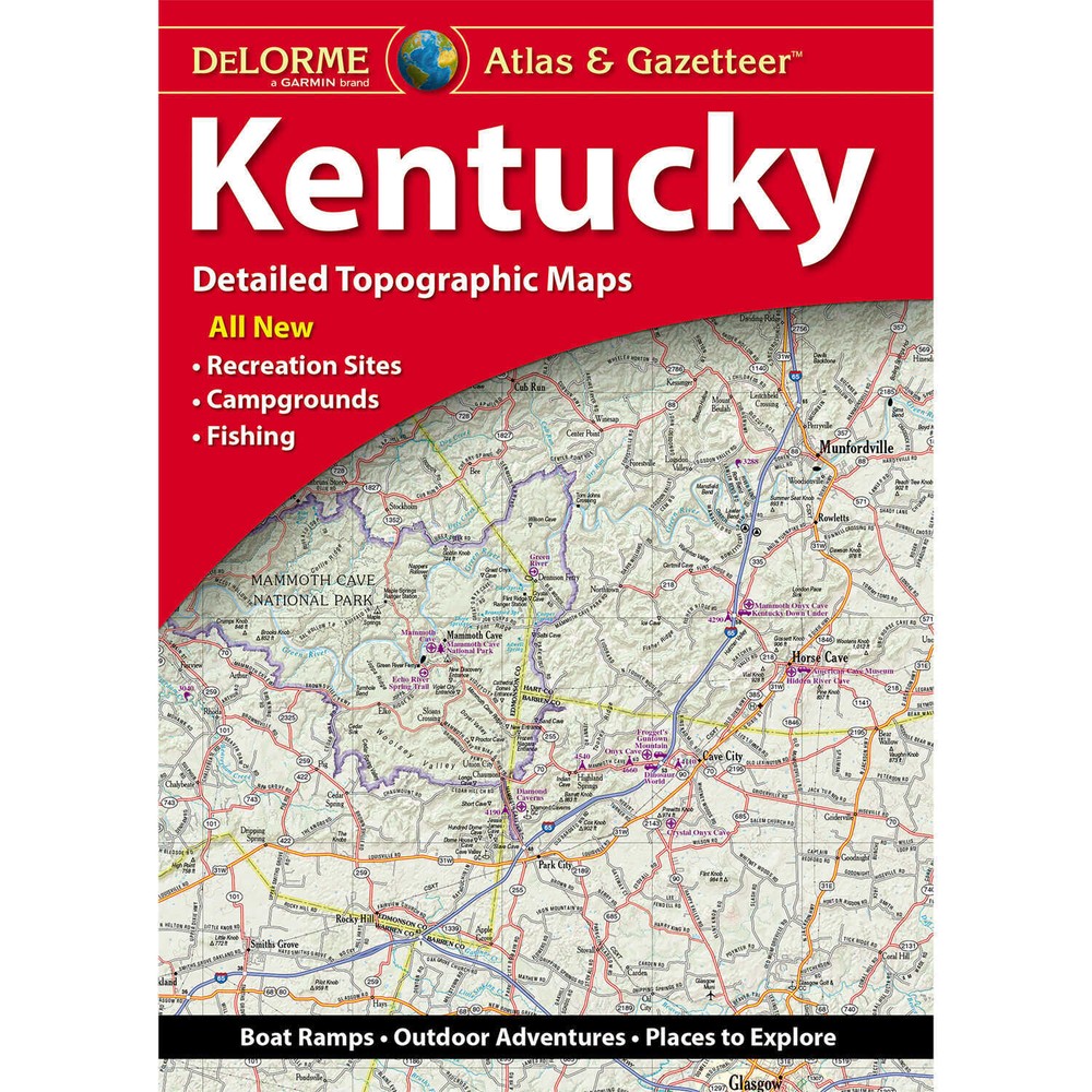 DeLorme Topographic Atlas Kentucky