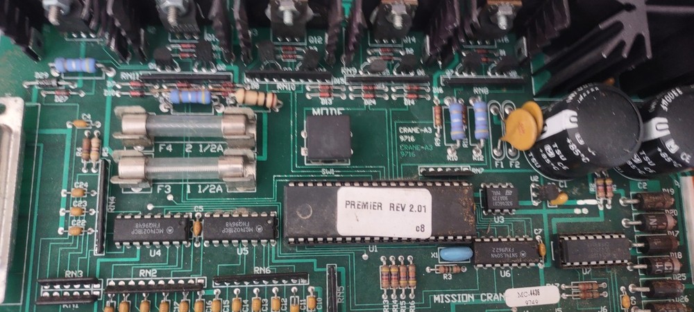 premier arcade crane main pcb #29