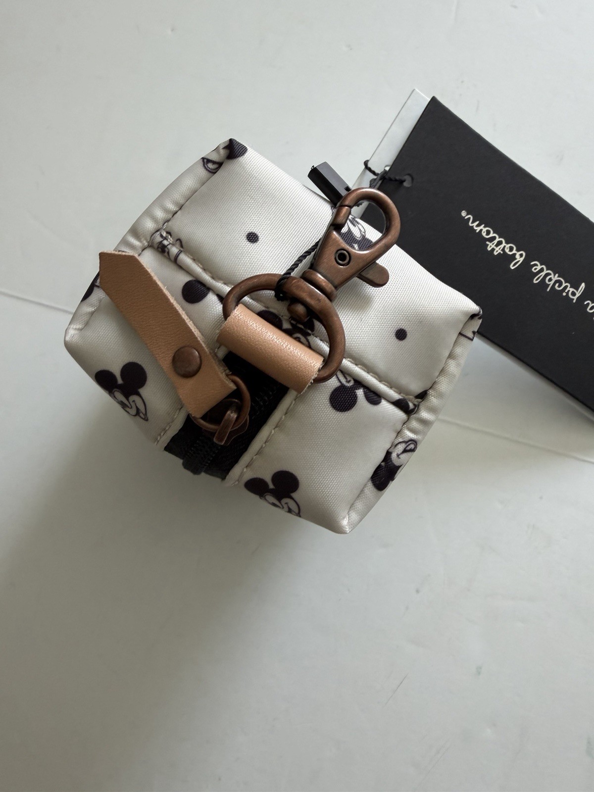 New Mickey Mouse Petunia Pickle Bottom Pacifier Porter Disney Baby Pouch Holder