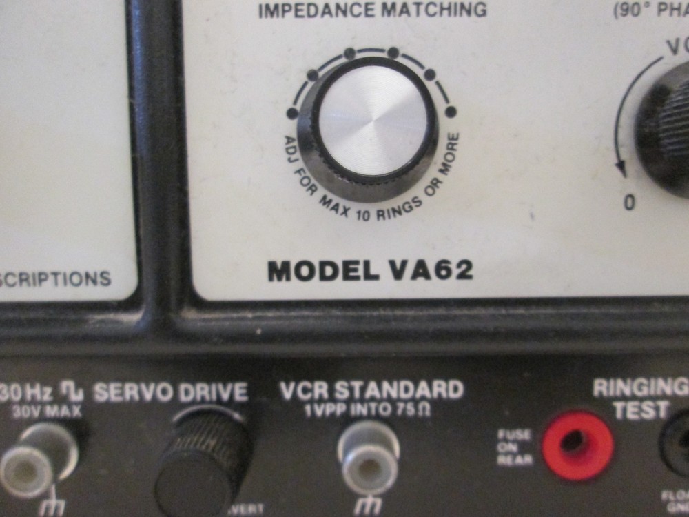 Sencore, Model VA62, Universal Video Analyzer, Used