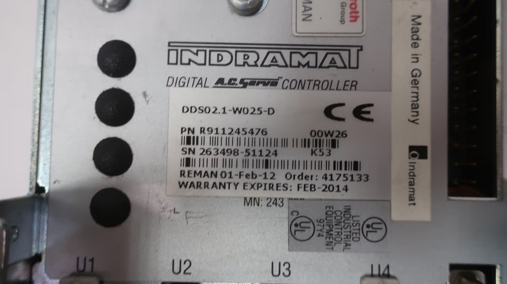 Indramat DDS02.1-W025-D Ac Servo Controller