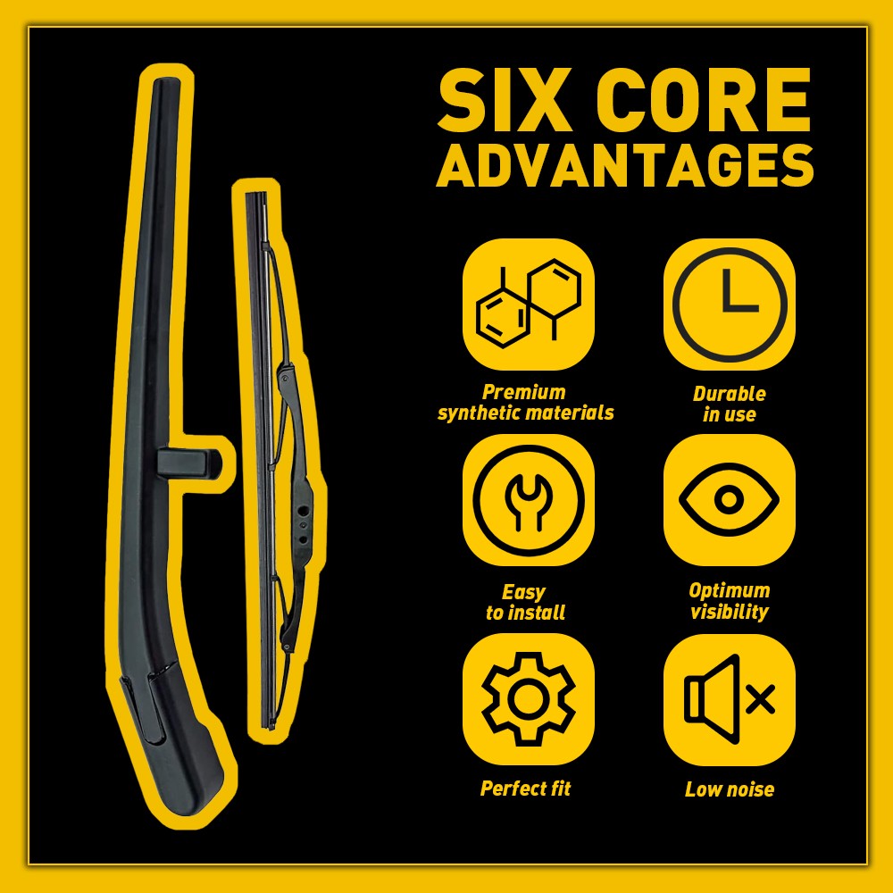 Rear Window Wiper Arm & Blade For Jeep Liberty 08-11 2012 back windshield wiper