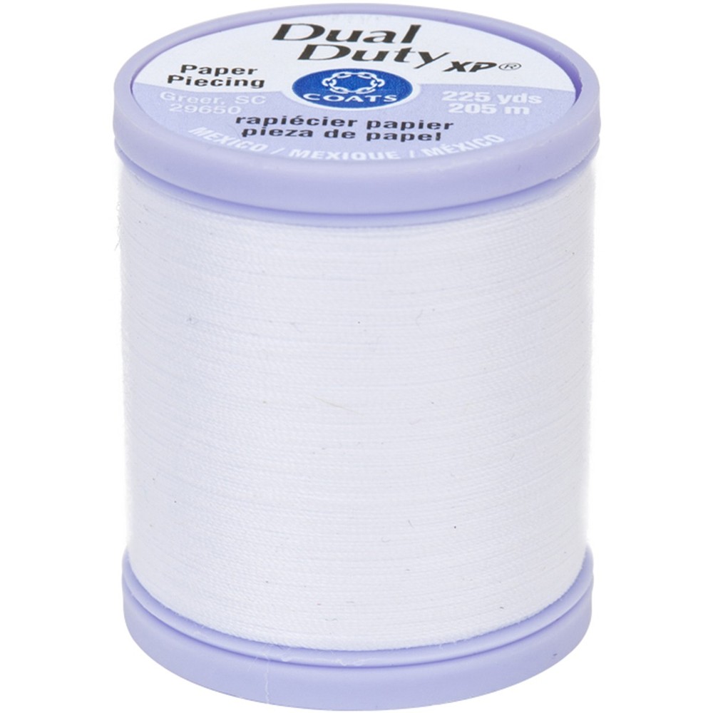 Dual Duty XP Paper Piecing Thread 225yd White