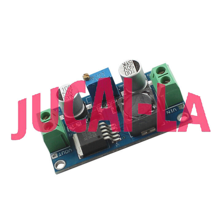 1PCS XL6019 5A Current DC to DC Adjustable Boost Power Supply Board Module M