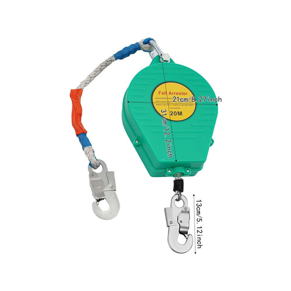 Self-Retractable Fall Arrester Fall Arrest Protector Fall Protection Gear 20m