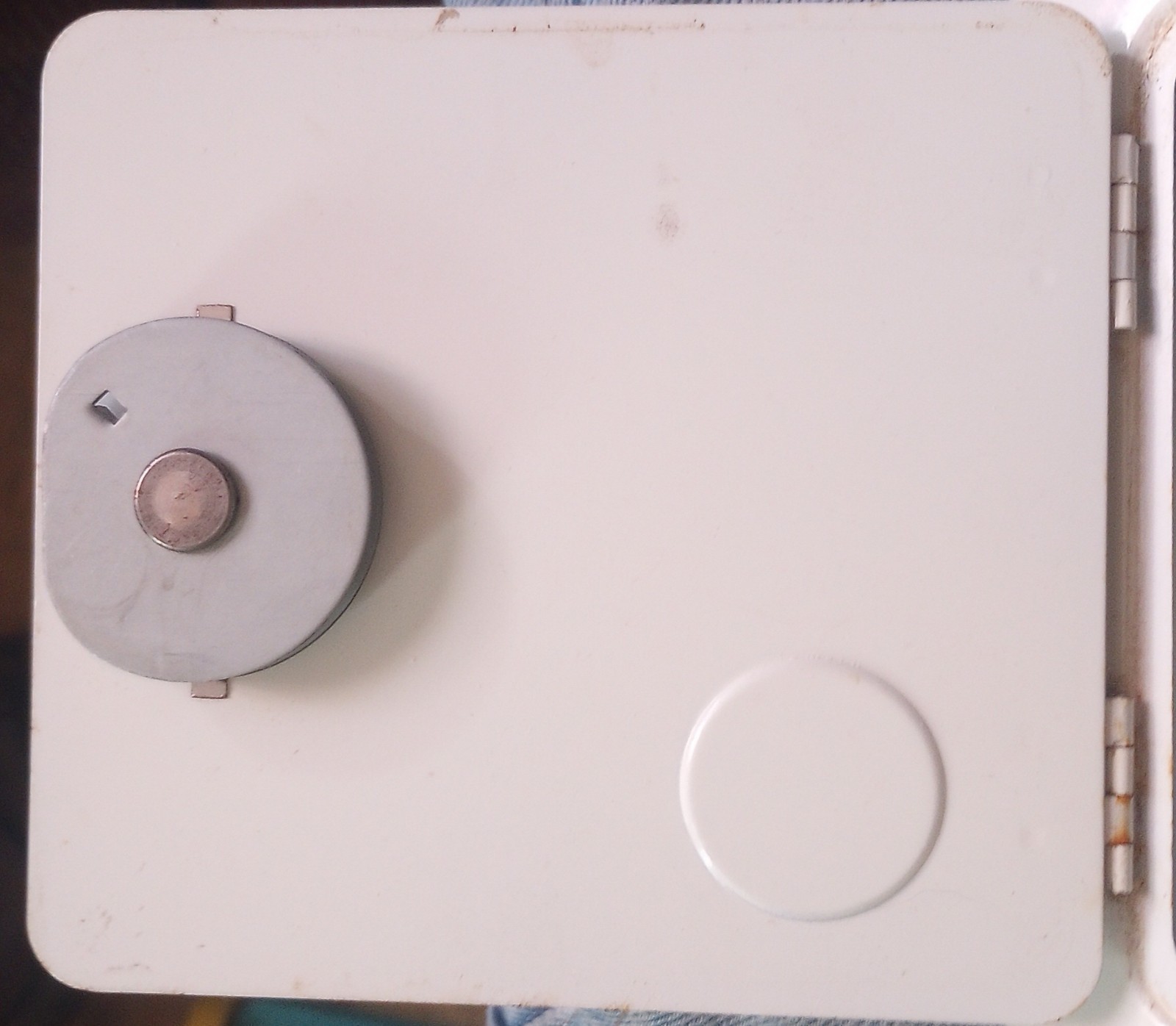 1940's-50's Superior Prescription Pill Metal Cabinet NOS With The Original...