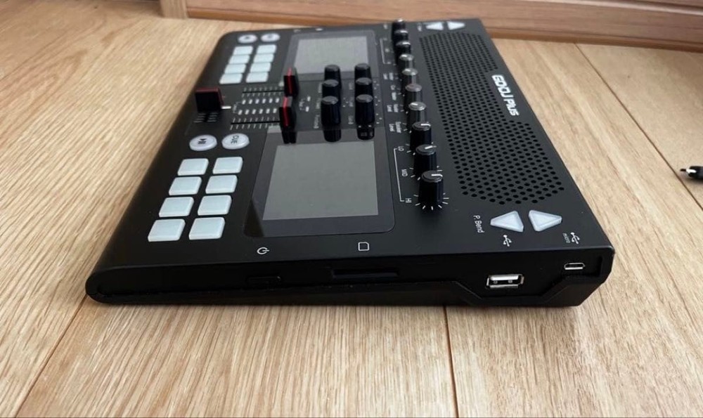 GODJ PLUS Portable DJ System 2-Channel Screen speaker