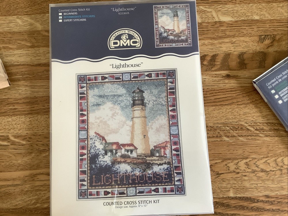 DMC LIGHTHOUSE Counted Cross Stitch KIT # K3336US