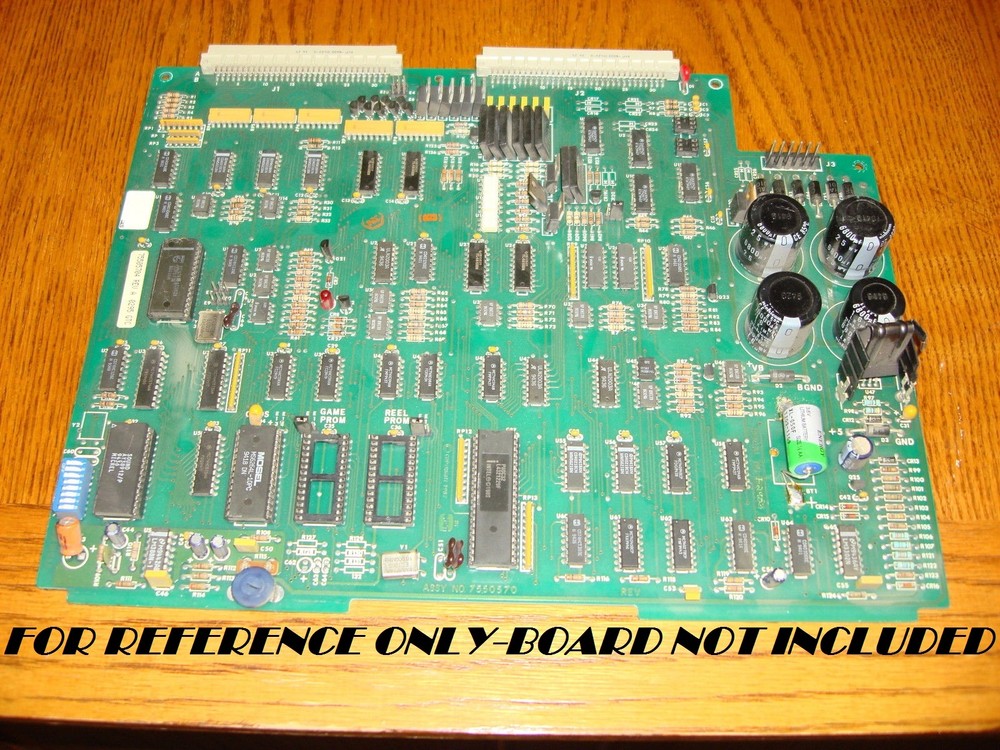 IGT S+ S-Plus Slot machine RAM & BV Bill Validator clear set chips & EEPROM